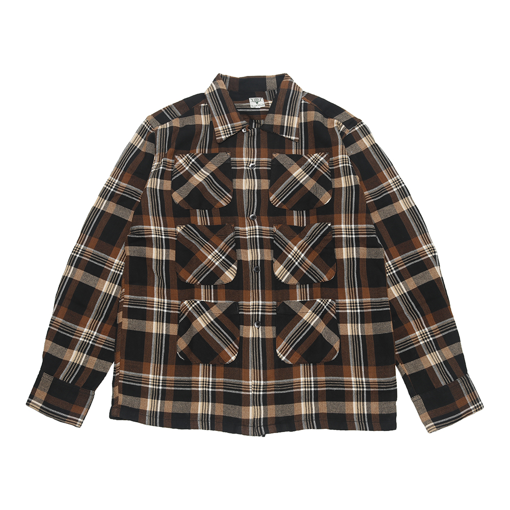 South2 West8[サウス2 ウェスト8]6Pocket Shirt Plaid Twill JO804