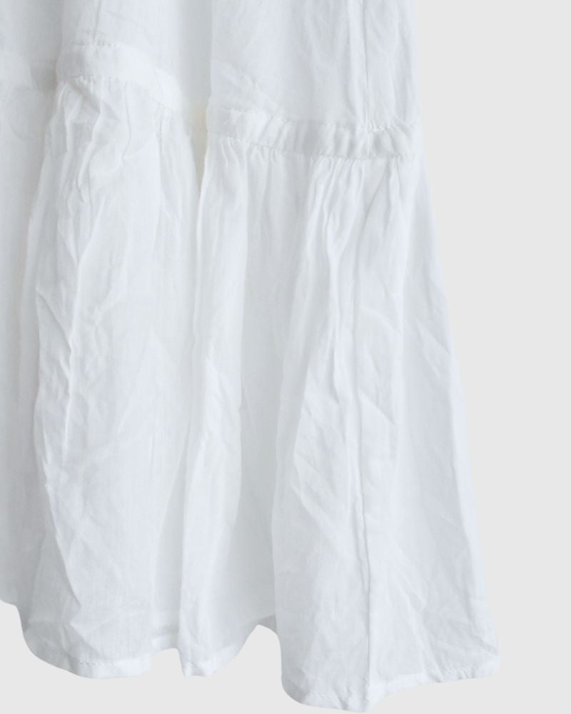 Veritecoeur ST-101S フリルインナースカート*Short White ヴェリテ