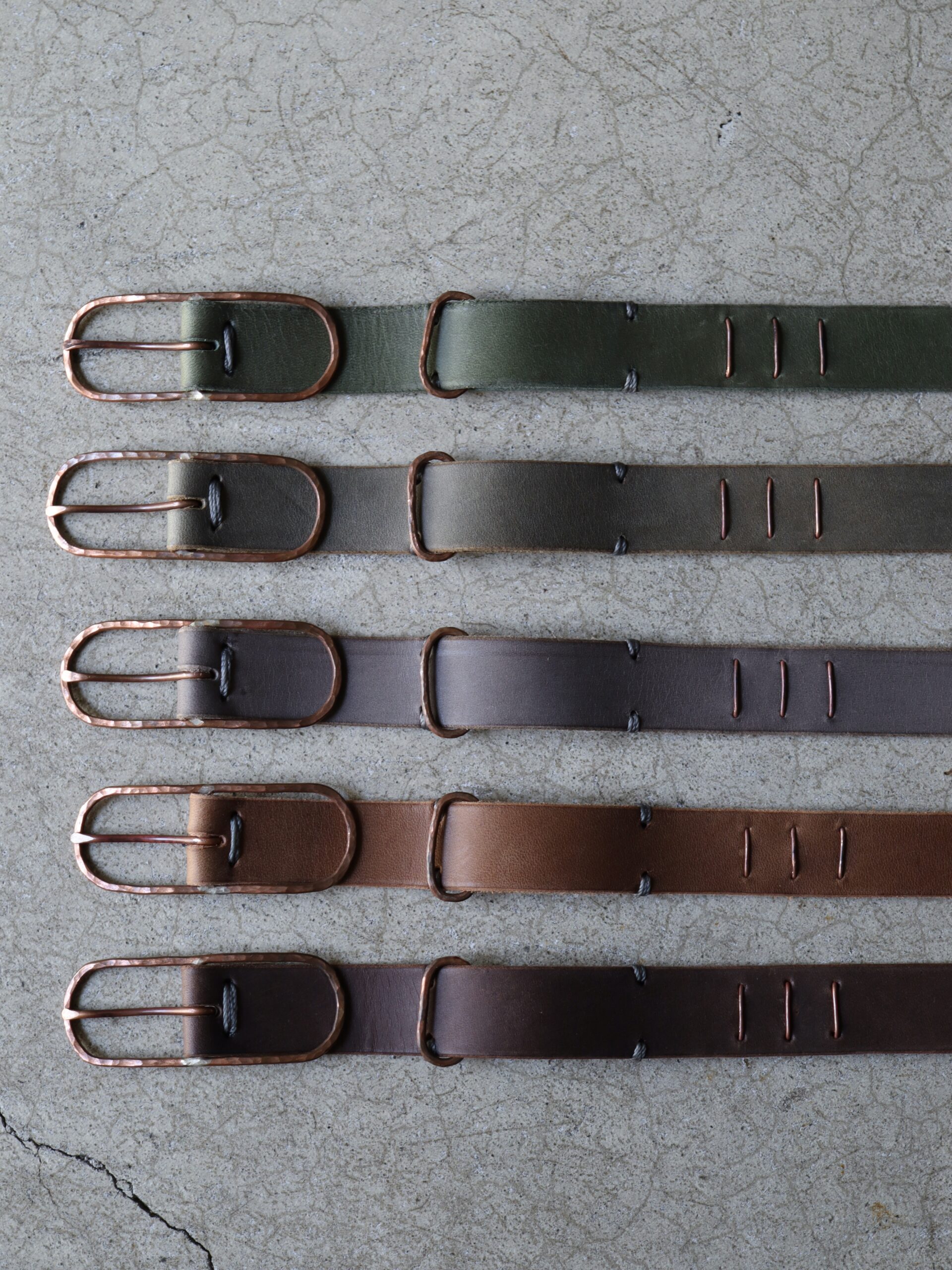 Copper Narrow Long Belt −mienisi exclusive / BRINA− | mienisi