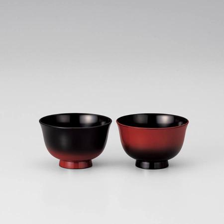 ぬりもん＞輪島漆器 夫婦椀 黒朱ぼかし | 石川県輪島市 | 三越伊勢丹