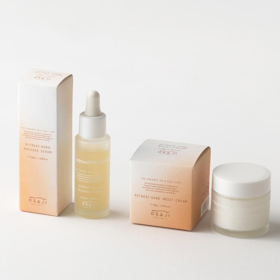 OSAJI/オサジ＞リトリートハンドマッサージセラム（ハンド美容液