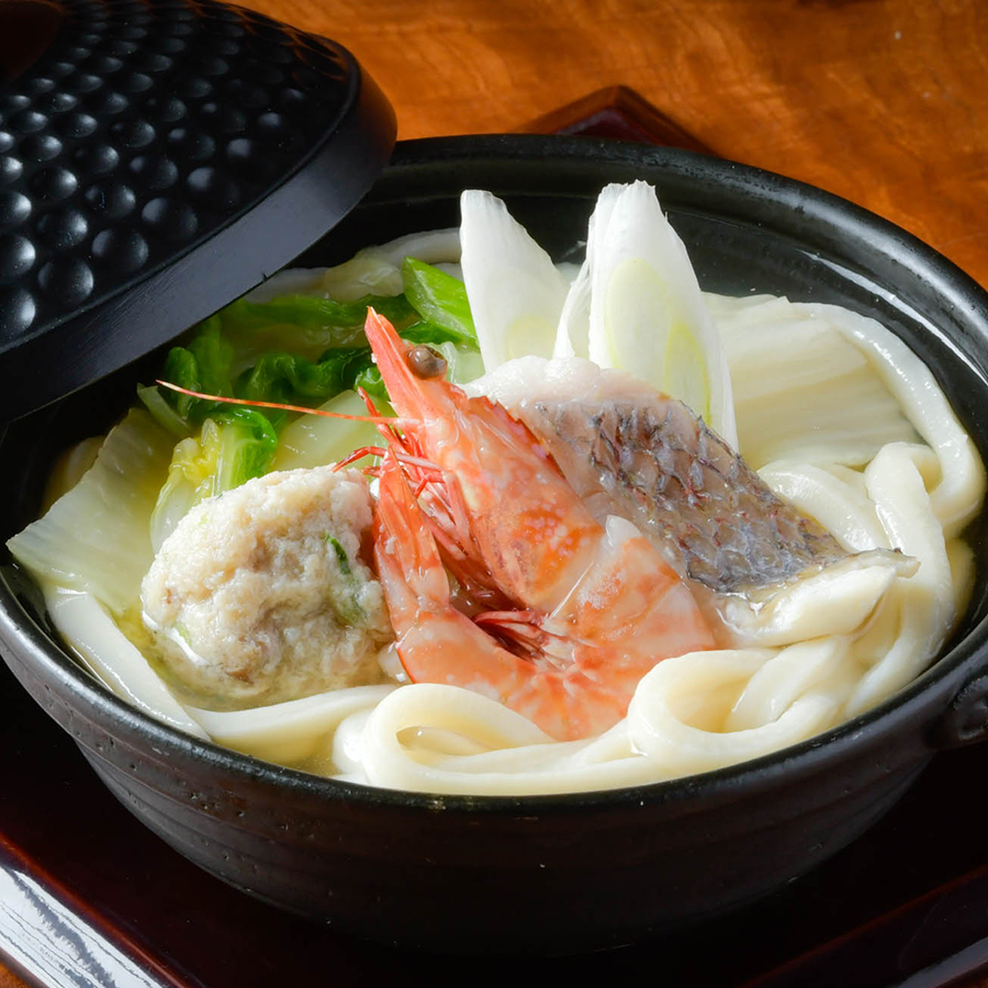 レンジで簡単 讃岐うどん3種の鍋詰合せ（うどんすき520g×2、すき焼