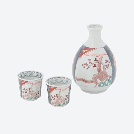 文三窯＞古伊万里風 徳利・盃セット | 佐賀県伊万里市 | 三越伊勢丹