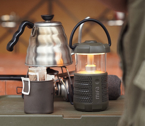 Mifa Wild Camping Outdoor Bluetooth 5.3 Speaker with Lantern – mifa