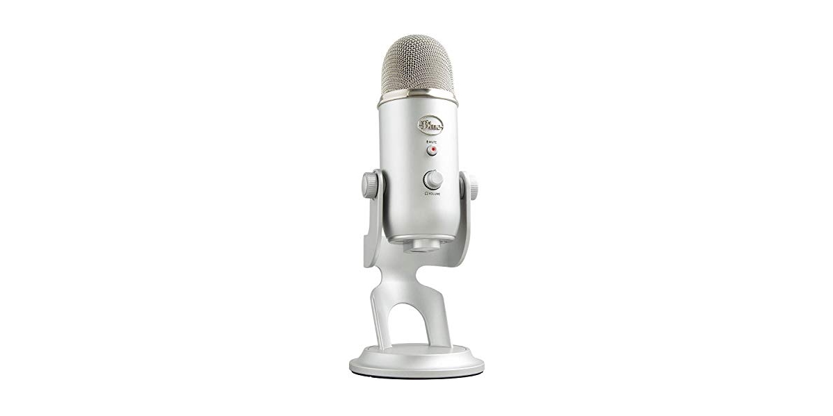 BLUEのYetiはオーディオインターフェイス不要の高音質USBコンデンサー