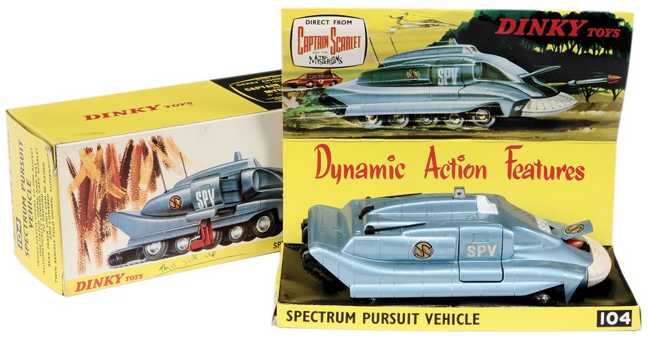 Captain Scarlet by Dinky – Mike Pigott's Diecast Toys & Models