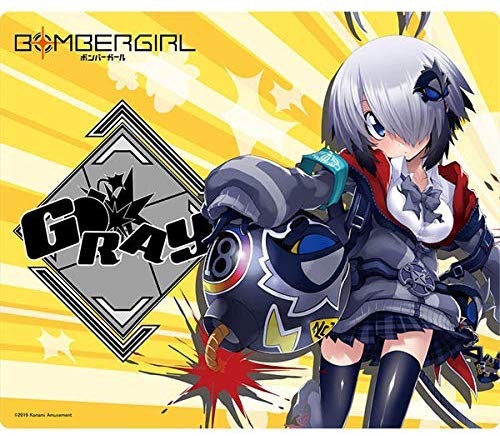 ボンバーガール』の新作グッズ！マウスパッド、ダイカットステッカーが