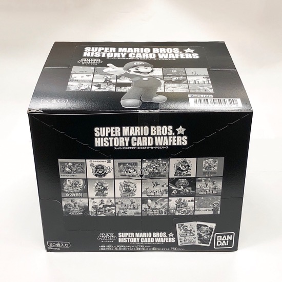 歴代マリオのカードがズラリ！「スーパーマリオブラザーズ ヒストリー