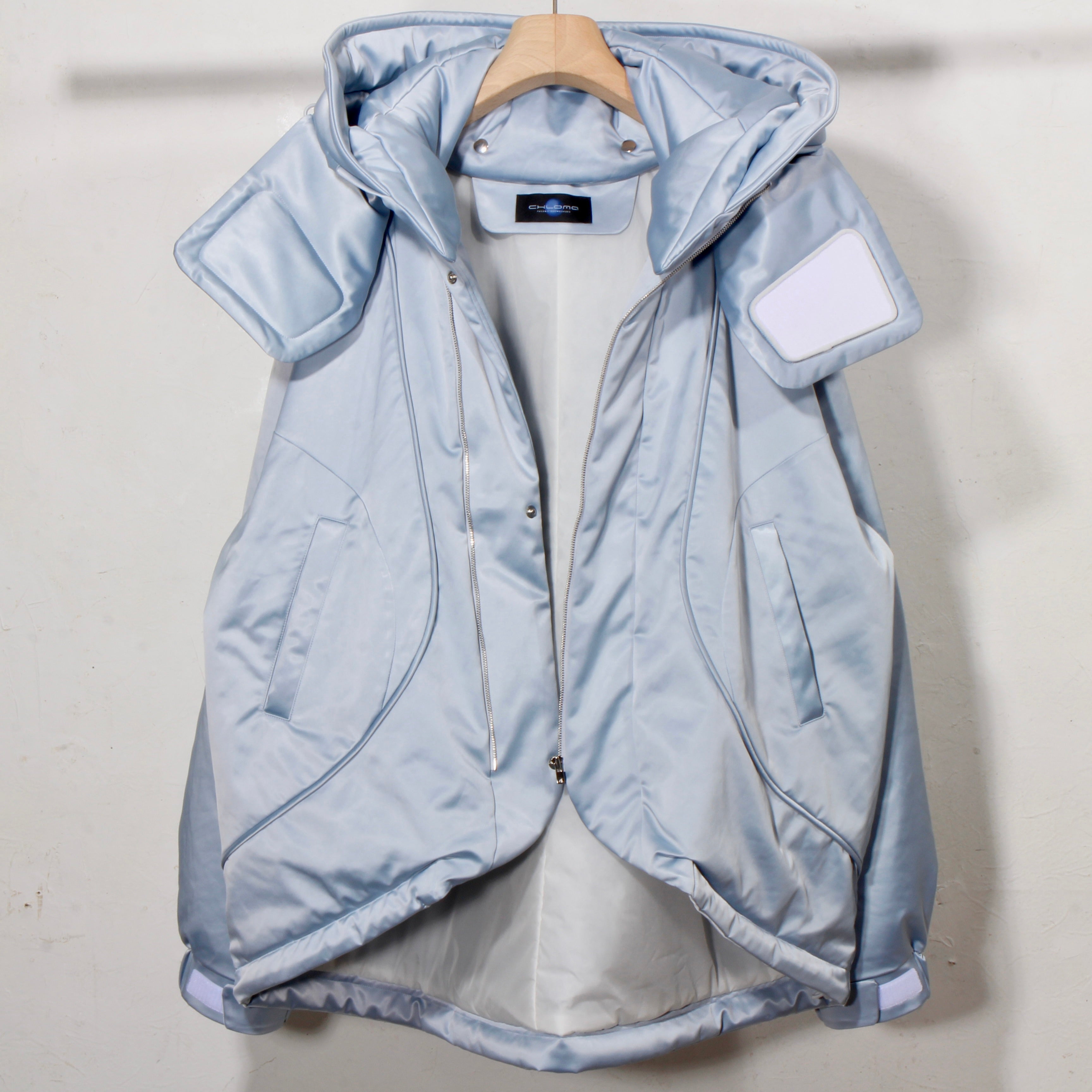 シェルターコート:round model / セルリアンシルバー – MIKIRIHASSHIN