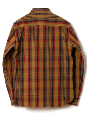 Studio D'Artisan 5714 Yellow Heavy Weight Flannel Shirt