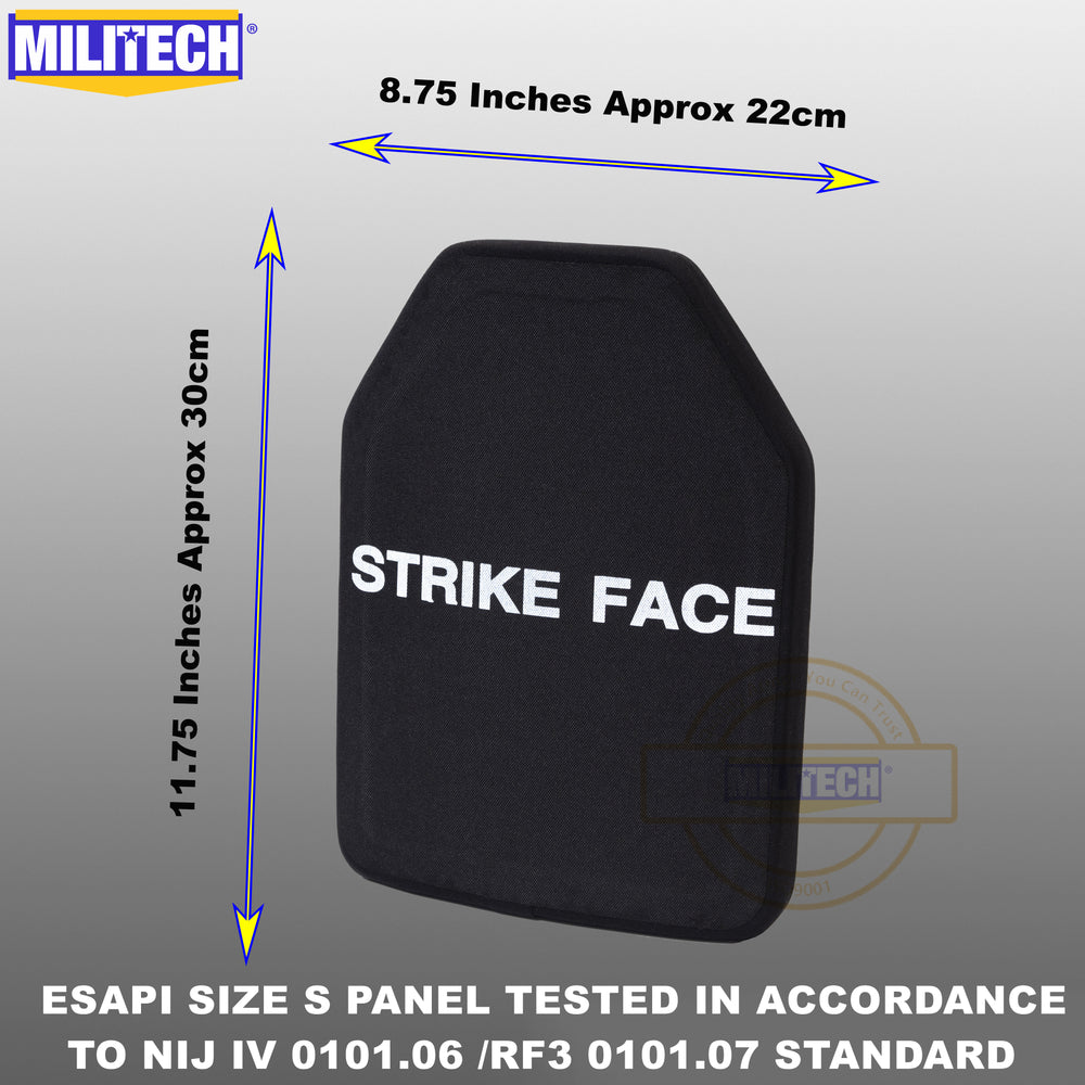 MILITECH® NIJ IV 0101.06 / RF3 0101.07 ESAPI Sized Ballistic