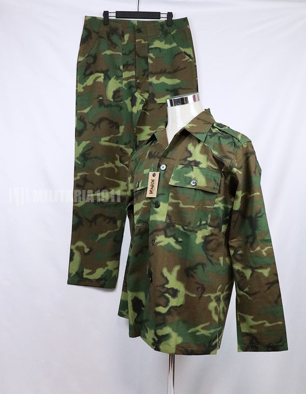 米軍ベトナム戦争/60s/ERDLリーフ/激レア/LRRPタイプ/極上品