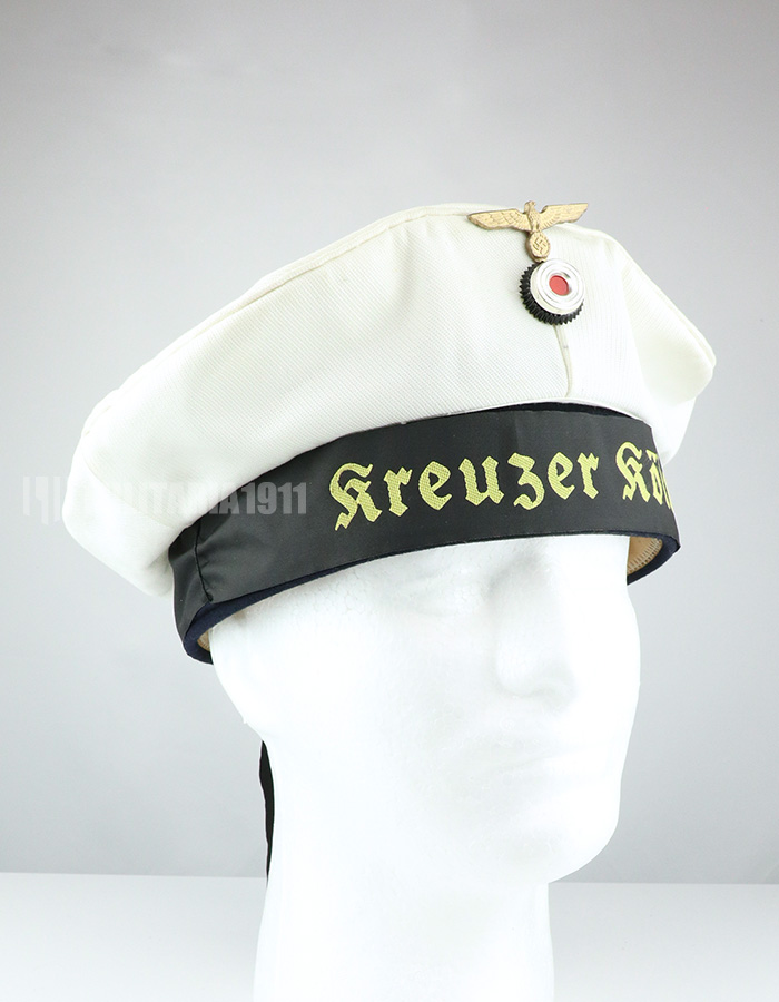 レプリカ ドイツ海軍 水兵制帽 西ドイツ改造 | MILITARIA1911 ANTIQUES