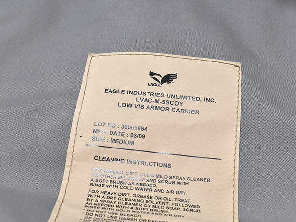 米軍実物 EAGLE LVAC Low Vis アーマーキャリア コヨーテ FSBE RECON