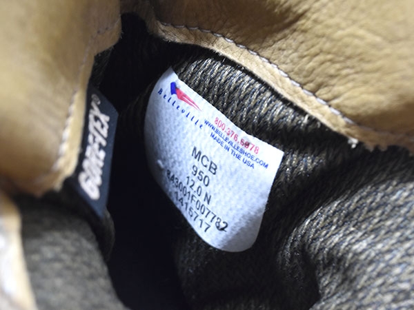 米軍実物 BELLEVILLE MCB 950 マウンテン コンバットハイカー ブーツ