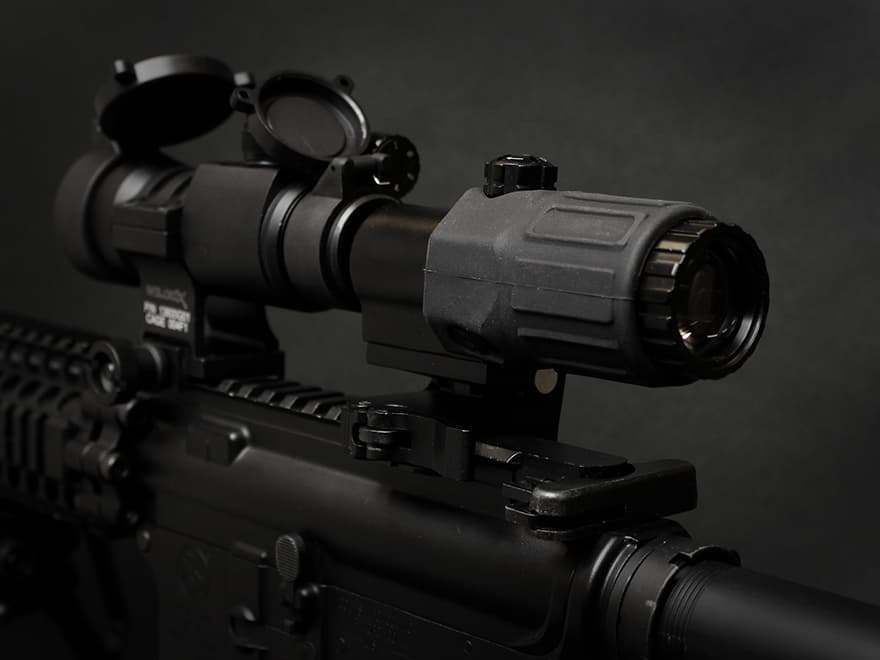 MILITARY BASE G33 3xマグニファイア NewFTSマウント BK [カラー：BK