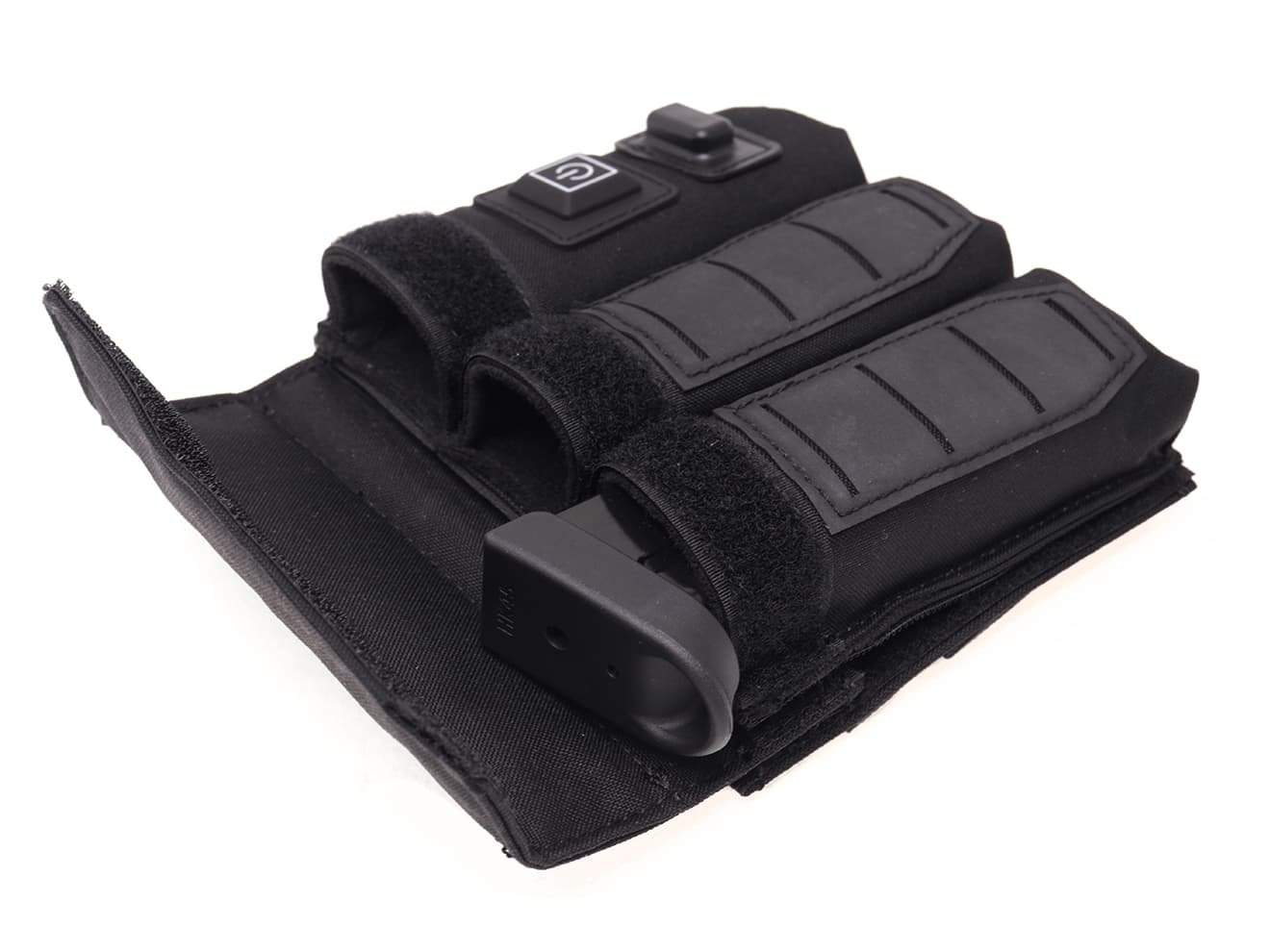 EAGLE FORCE マガジンウォーマーポーチ 9M系マグ×3本 BK | ミリタリー