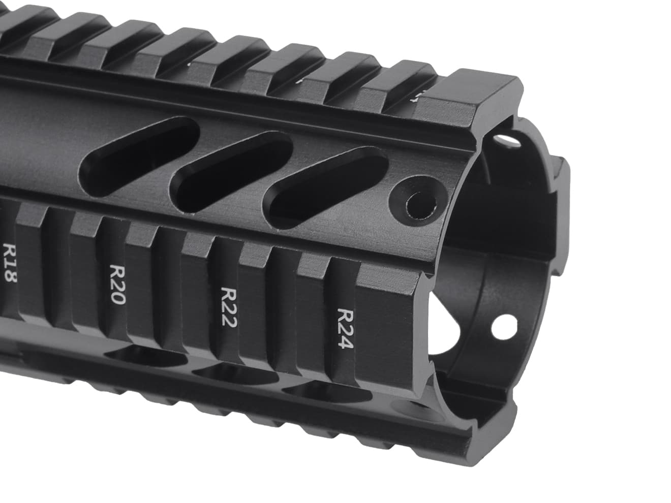 MILITARY BASE ASタイプ フリーフロート クアッドレール for マルイ