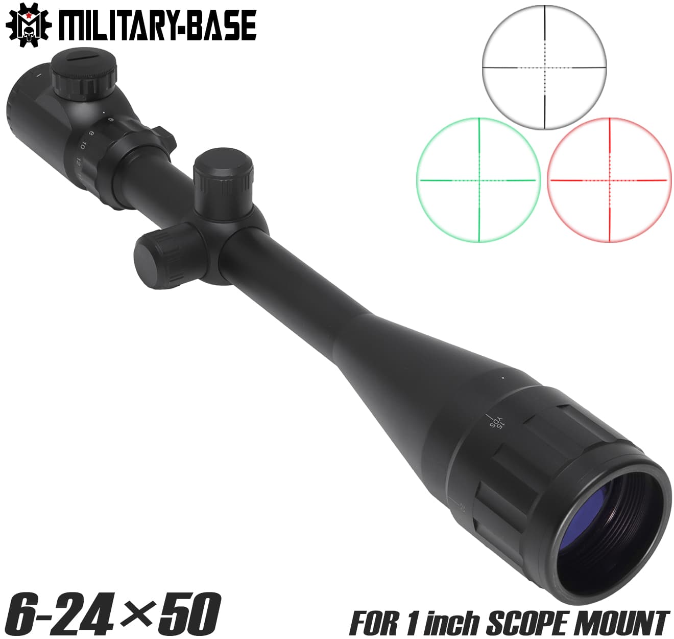 MILITARY BASE 3-9×40MD ライフルスコープ 1インチボディ | ミリタリー