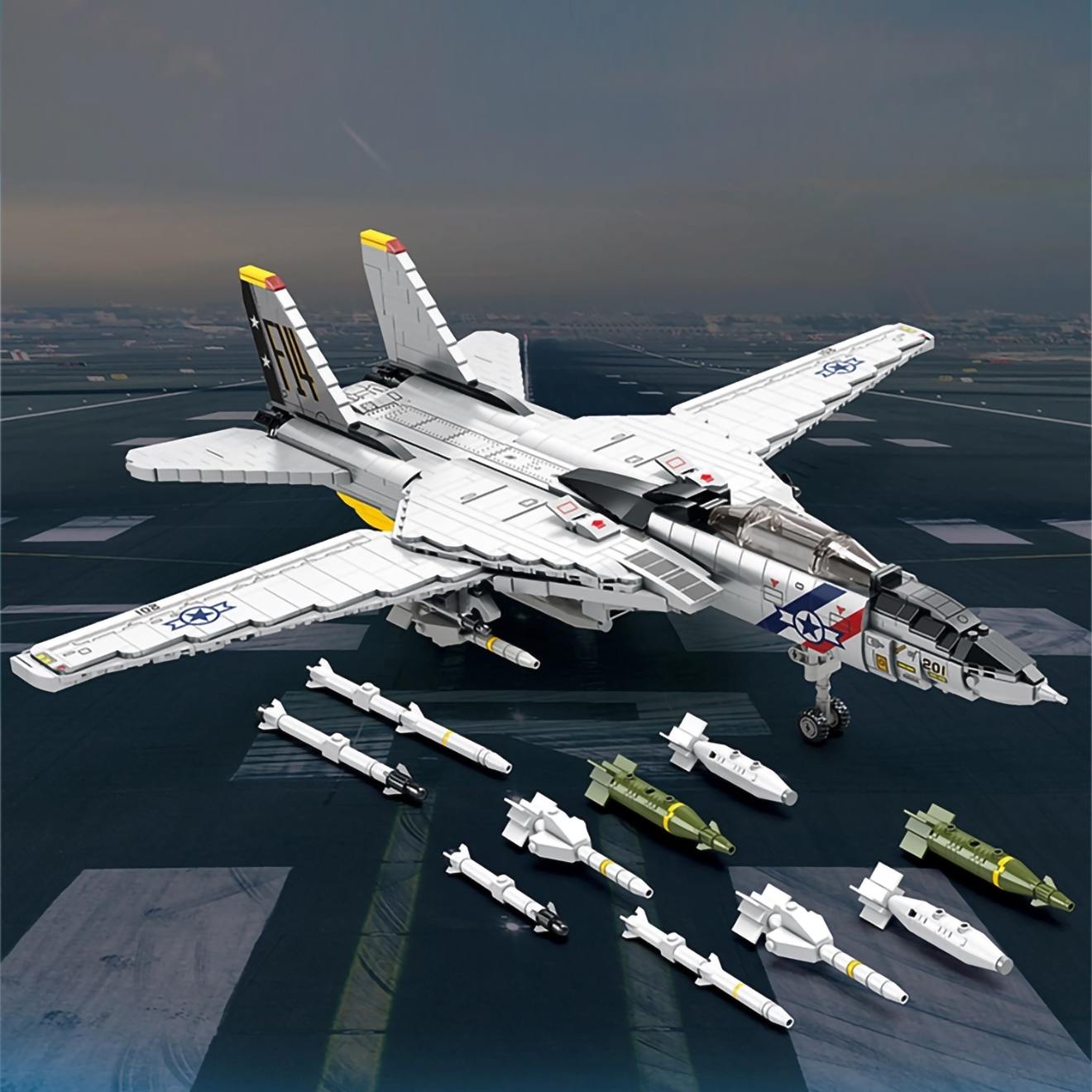 AFM F-14 トムキャット 1600Blocks | ミリタリーベース – ミリタリー