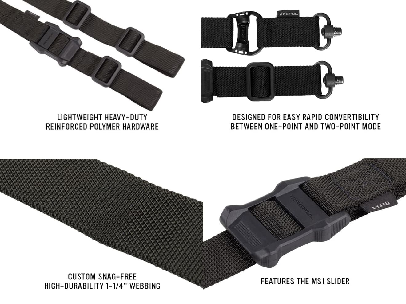 正規品】MAGPUL MS4 デュアル QD GEN.2 スリング [カラー：ブラック