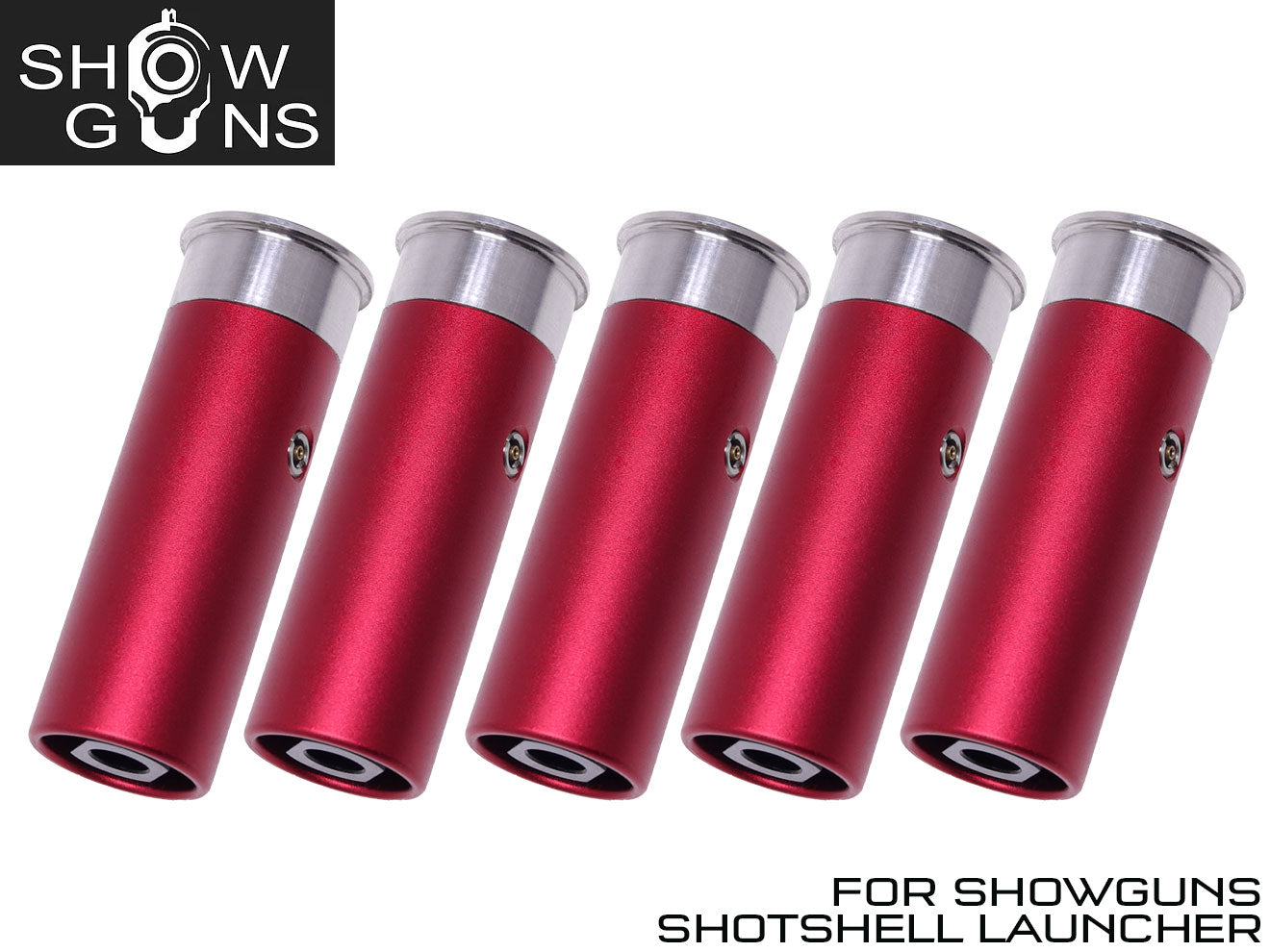 SHOWGUNS 20mm ガスショットシェル 5本セット [カラー：グリーン