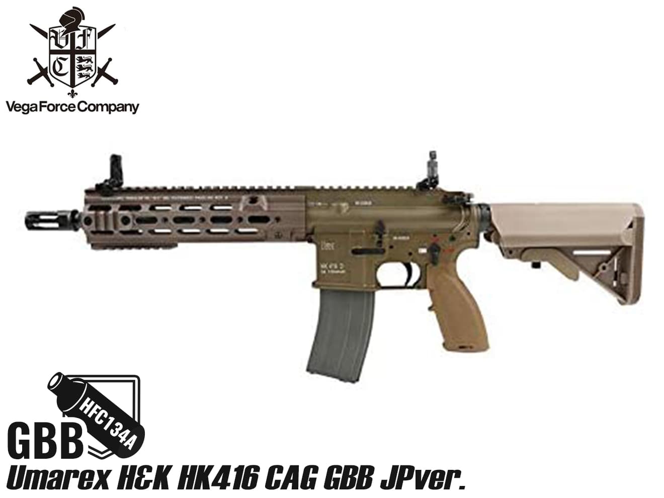 VFC M4/HK416 GBBR共通 30連スペアマガジン Hkmarking | ミリタリー