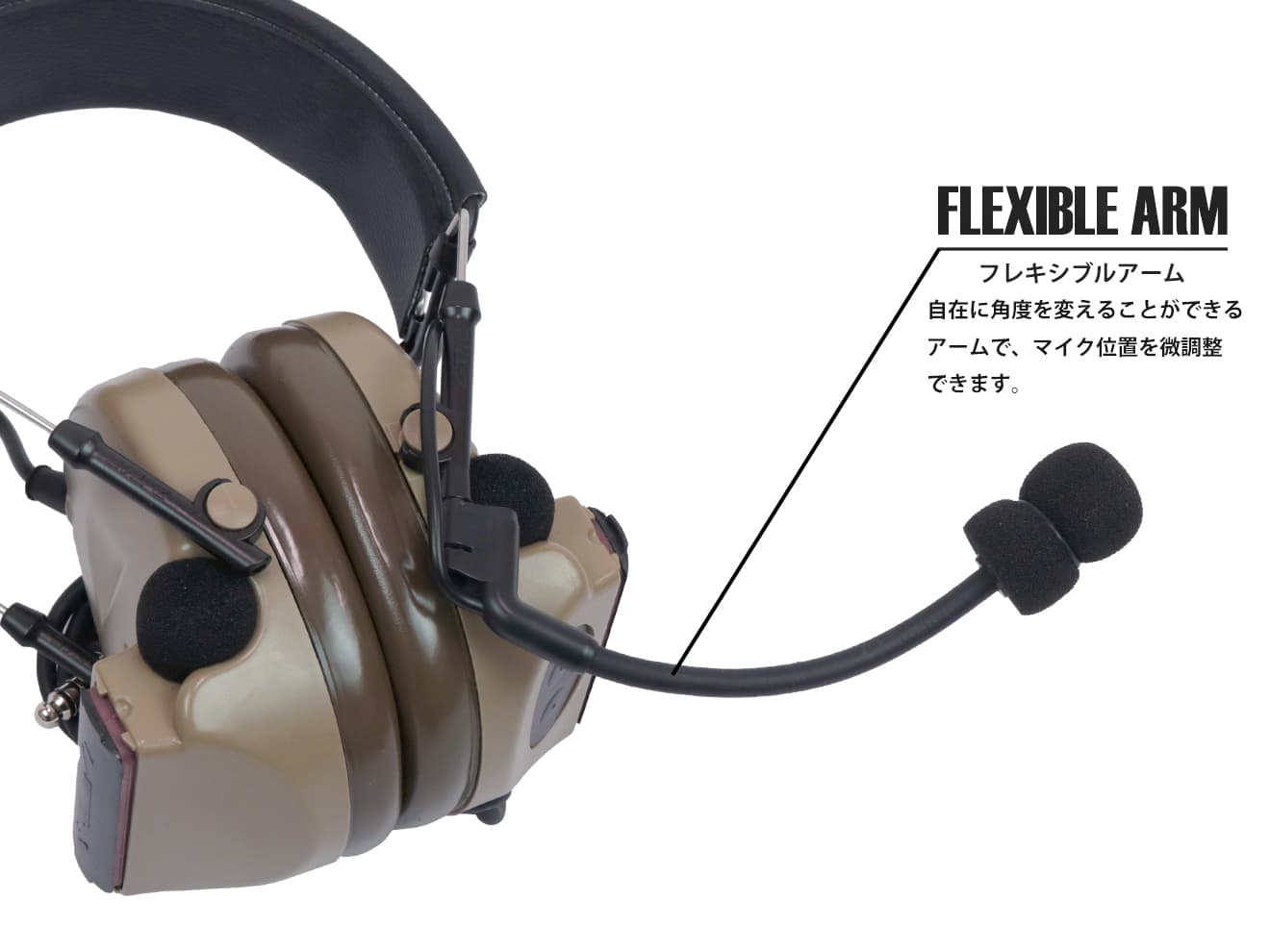 Z-TACTICAL CMTC II タクティカルヘッドセット BASIC VER FG