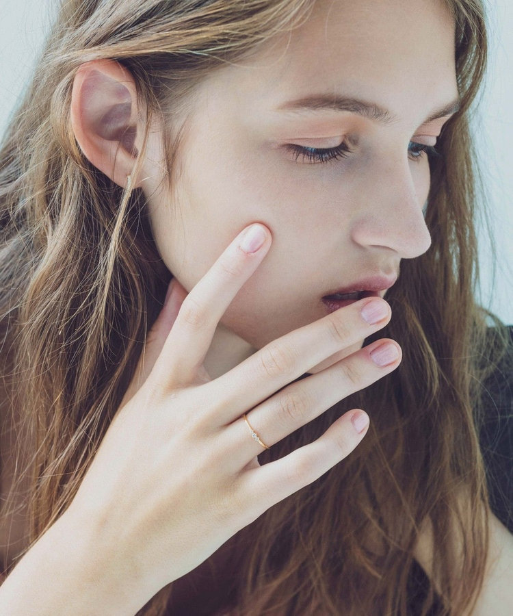 レイヤード] K18YG ダイヤモンド リング（230715） ｜ women