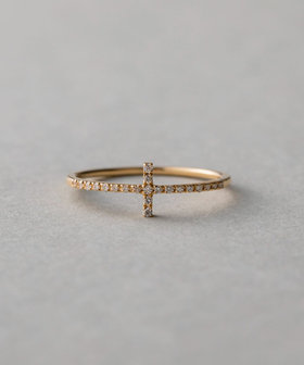 PT900 クロス ダイヤモンド リング（430718） ｜ women（ウィメンズ