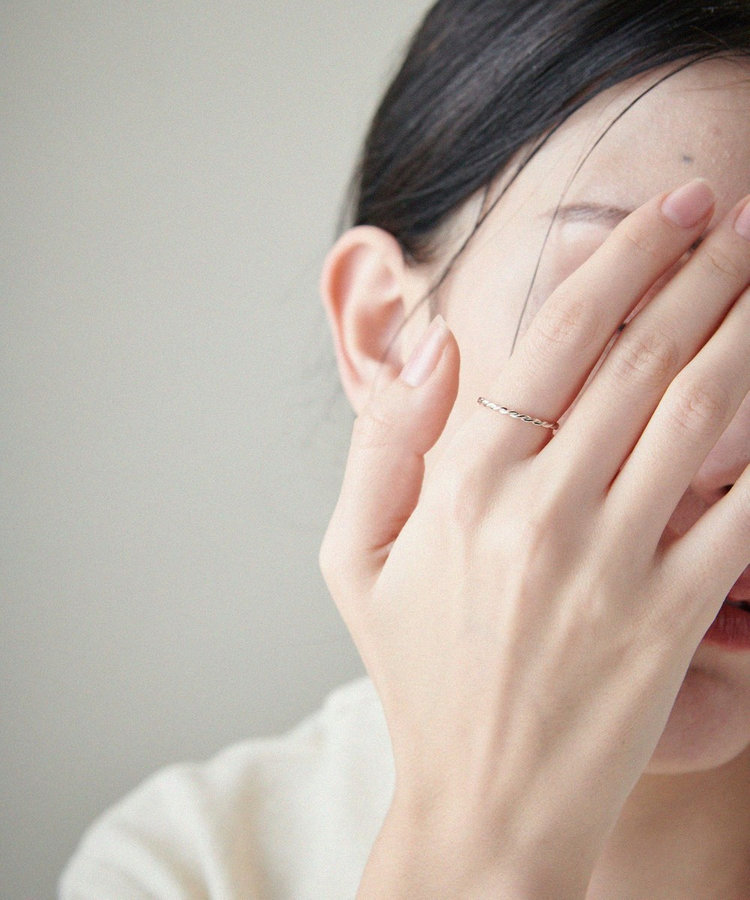 レイヤード] K10MPG ツイスト リング（710975） ｜ women（ウィメンズ