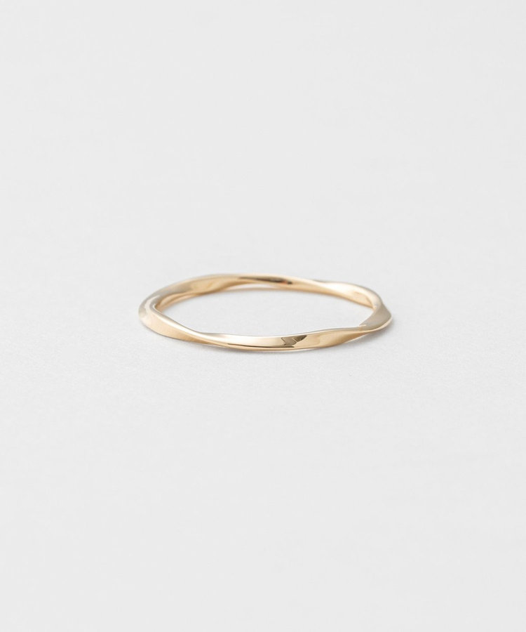 K10YG ツイスト ピンキーリング（031303） ｜ women（ウィメンズ