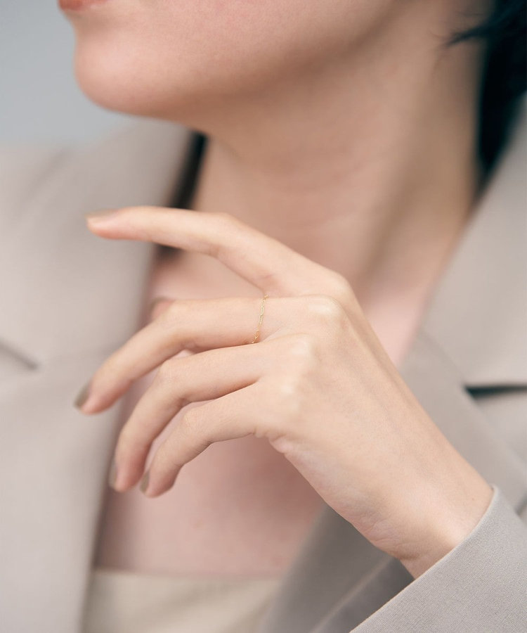 K10YG チェーン リング（031345） ｜ women（ウィメンズ） ｜ Jouete