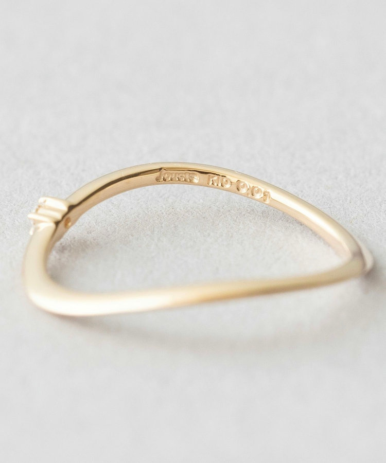 K10YG ピンキーリング ダイヤモンド（032497） ｜ women（ウィメンズ