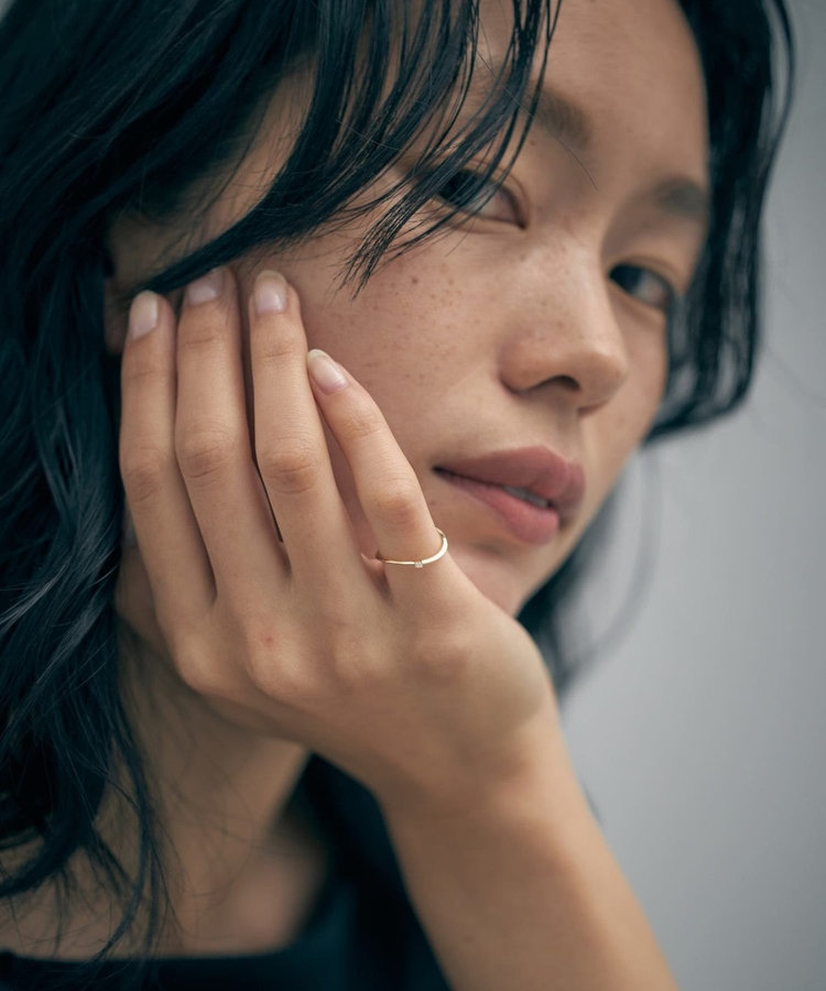 K10YG ピンキーリング ダイヤモンド（032497） ｜ women（ウィメンズ
