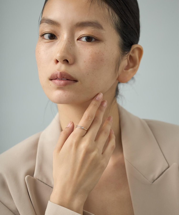 レイヤー] K10 リング ダイヤモンド コンビカラー（032521） ｜ women