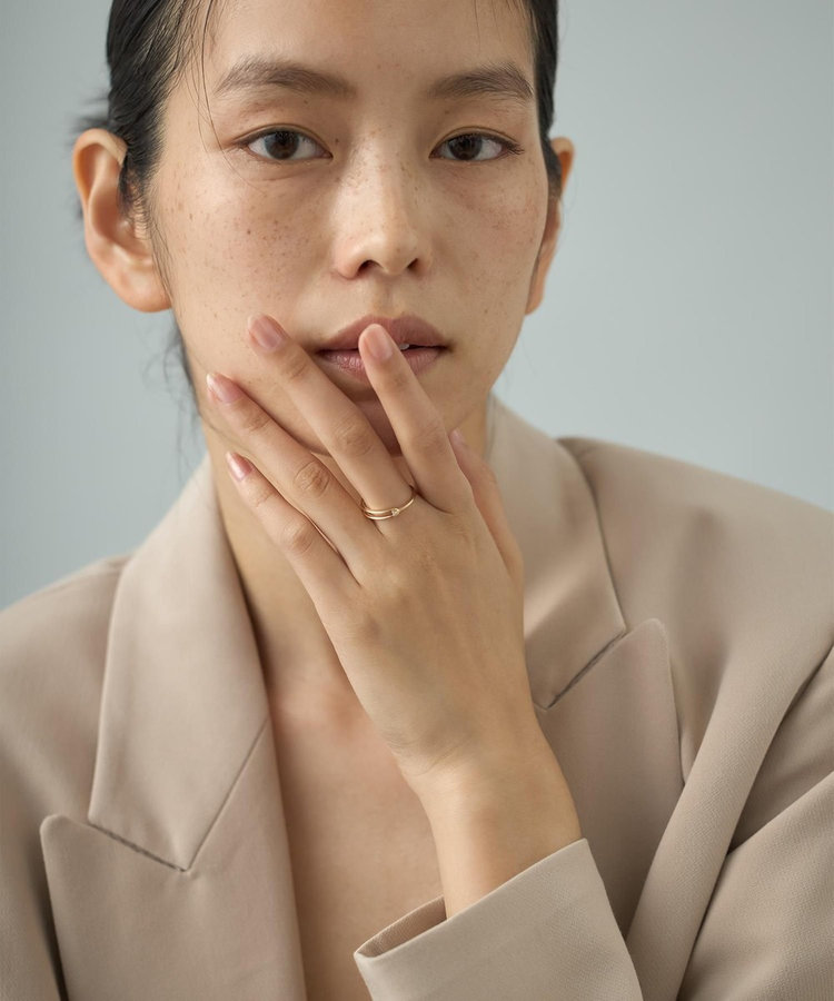 レイヤー] K10YG リング ダイヤモンド（032522） ｜ women（ウィメンズ