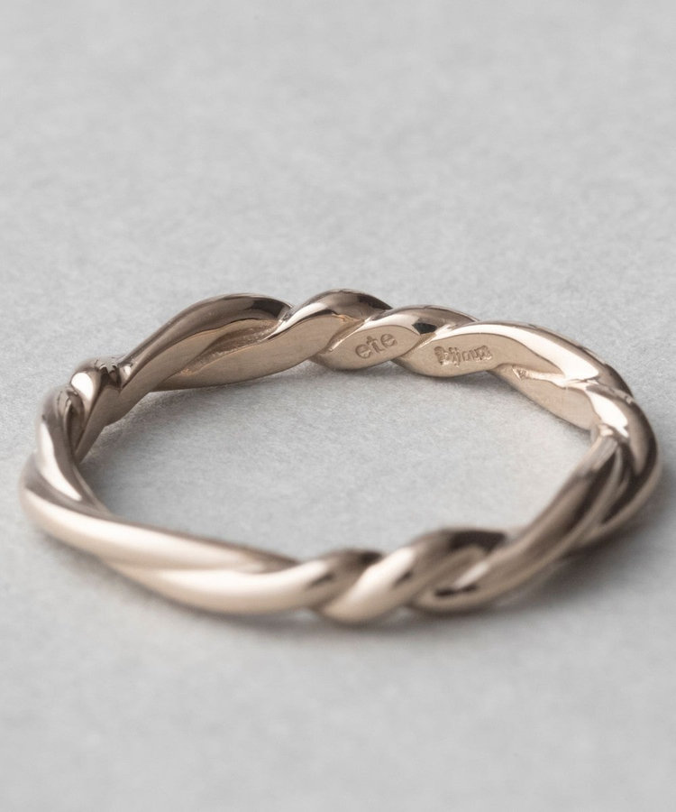 K18RBG トーン ツイスト リング（301001） ｜ women（ウィメンズ