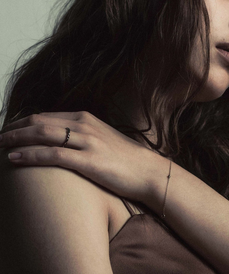 K18RBG トーン ツイスト リング（301001） ｜ women（ウィメンズ