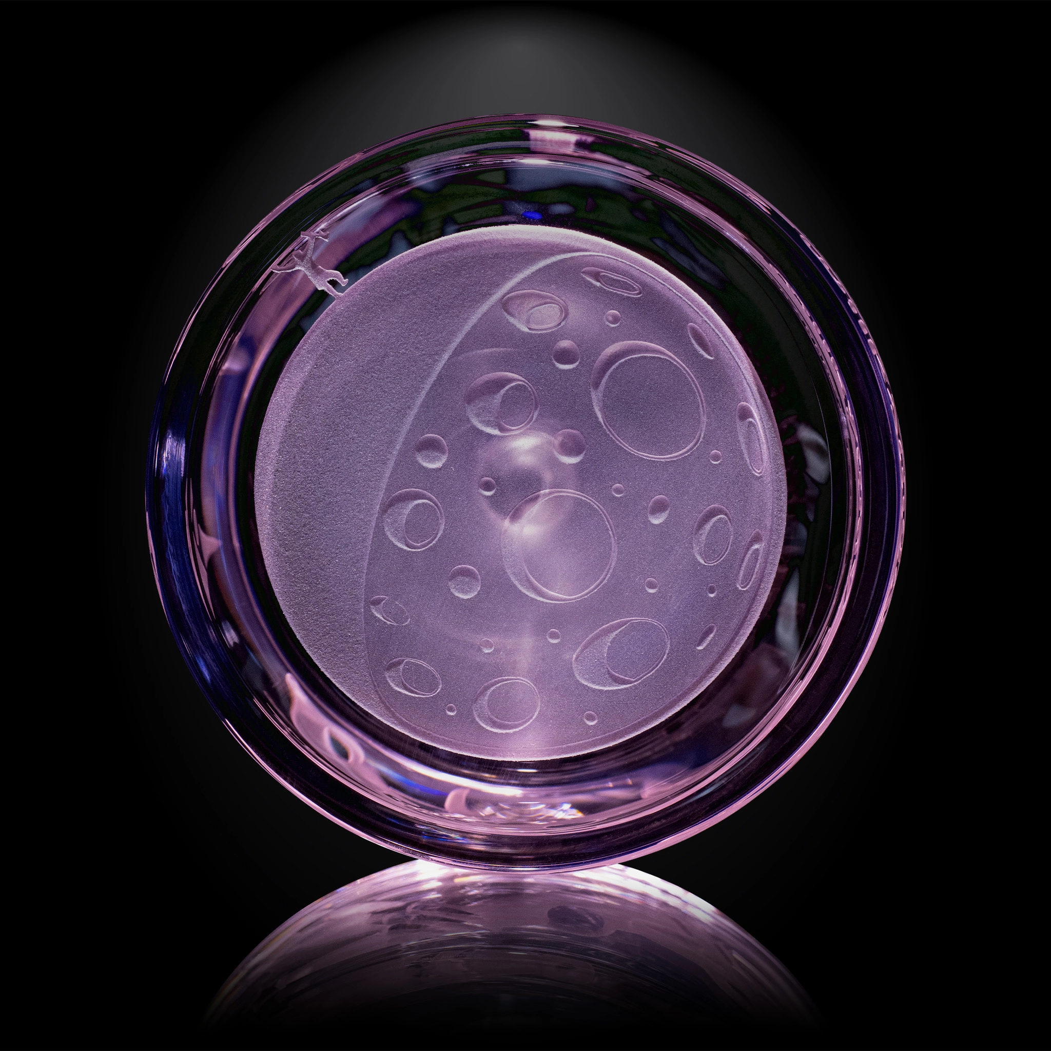 Moonwalker HIGH 23 7″ Dab Rig - Milkyway Glass