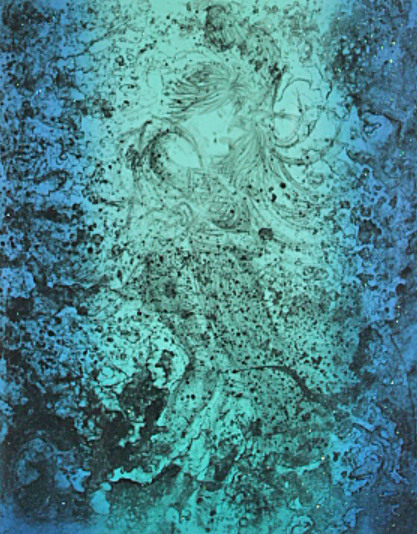 天野喜孝作品【水夢DX】の買取・査定はミライカ美術にお任せください