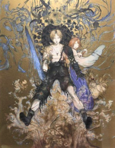 天野喜孝作品【water warrior】の買取・査定はミライカ美術にお任せ