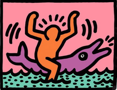 キース・ヘリング作品【Pop Shop V】の買取・査定はミライカ美術にお