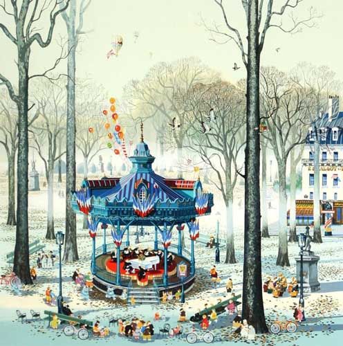 ヒロ・ヤマガタ作品【野外音楽会】の買取・査定はミライカ美術にお任せ