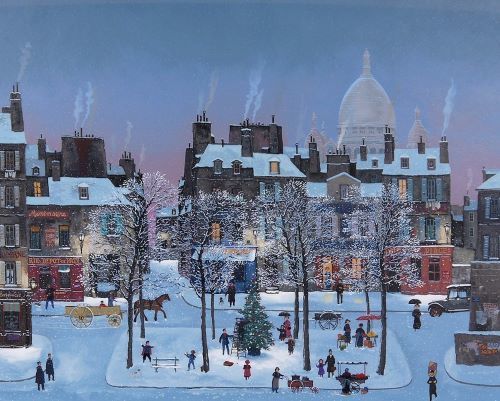 ドラクロワ作品【モンマルトルのX'mas】の買取・査定はミライカ美術に