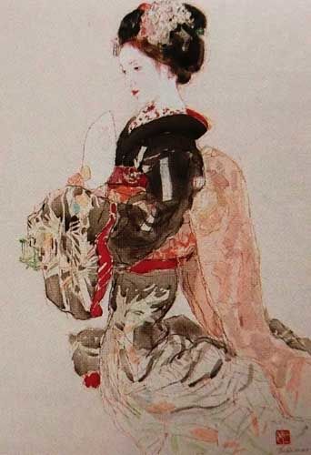 宮本三郎作品【涼風】の買取・査定はミライカ美術にお任せください