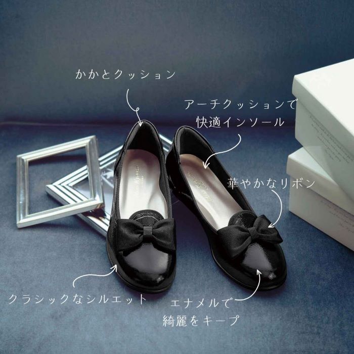 109600】超軽量リボンオペラシューズ 4E Miss Kyouko | MissKyouko公式