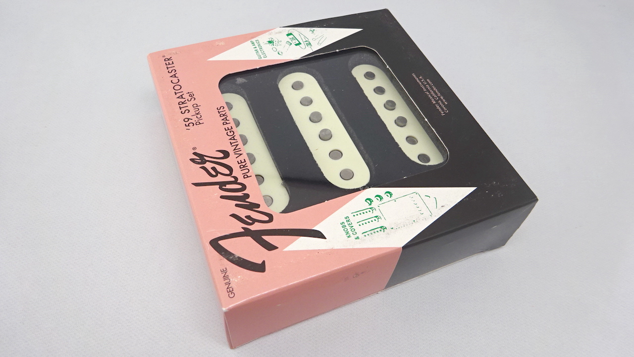 フェンダー『Pure Vintage '59』ストラト・ピックアップに換装してみた