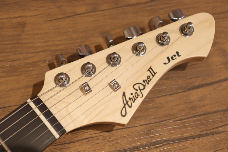 新品】Aria Pro II JET / BLACK - 博多区麦野のギターショップ