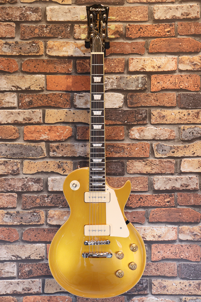 新品】EDWARDS E-LP-STD-P / Gold Top - 博多区麦野のギターショップ
